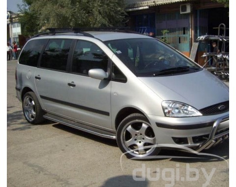 Боковые подножки (площадка) Hector для Ford Galaxy